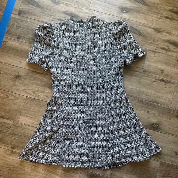 Twead black and white dress size large in great condition - Picture 3 of 3